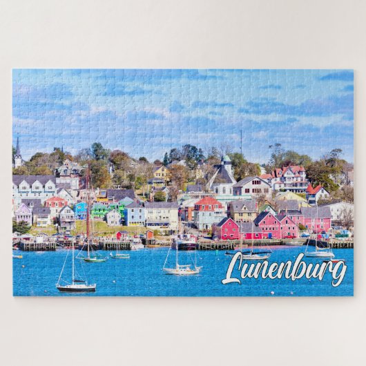 Lunenburg, Nova Scotia, Kanada Puzzle (Horizontal)
