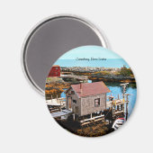 Lunenburg, Nova Scotia Magnet (Vorderseite/Rückseite)