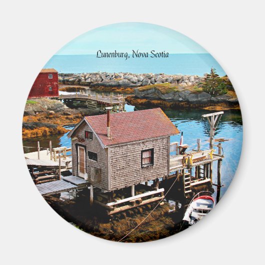 Lunenburg, Nova Scotia Magnet (Vorne)