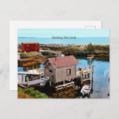 Lunenburg, Nova Scotia Postkarte (Vorne/Hinten)