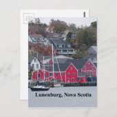 Lunenburg Nova Scotia Postkarte (Vorne/Hinten)