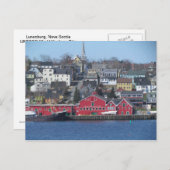Lunenburg, Nova Scotia Postkarte (Vorne/Hinten)