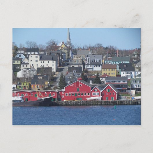 Lunenburg, Nova Scotia Postkarte (Vorderseite)
