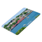 Lunenburg, NS Waterfront Flexible Magnet (Linke Seite)