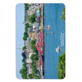 Lunenburg, NS Waterfront Flexible Magnet (Vertikal)