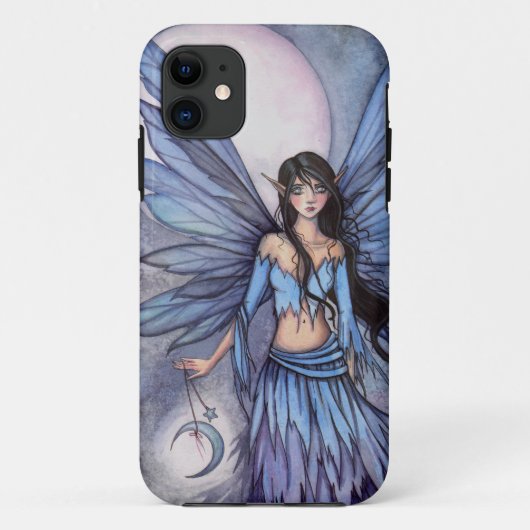 Lunetta Little Moon Fairy Fantasy Art Case-Mate iPhone Hülle (Rückseite)
