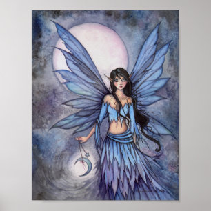 Lunetta Mond Fee Fantasy Art Poster