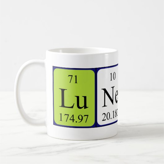 Lunetta Periodenname Tasse (Links)