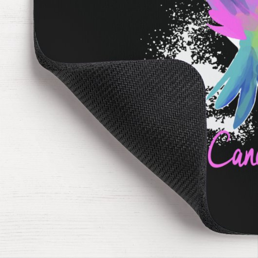 Lung Cancer Awareness Pearl Mousepad (Ecke)