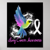 Lung Cancer Awareness Pearl Poster (Vorne)