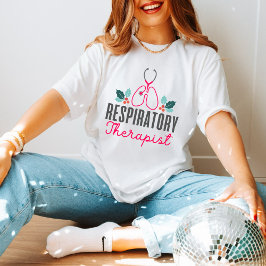 Lung Design: Respiratory Therapist Christmas Tee