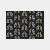 Lung Happy Fleecedecke (Vorderseite (Horizontal))