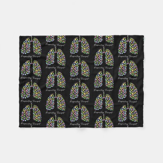 Lung Happy Fleecedecke (Vorderseite (Horizontal))