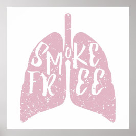 Lung Health Smoke Free Poster