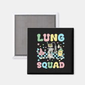 Lung Squad Rt Nurse Oaster Magnet (Vorderseite/Rückseite)