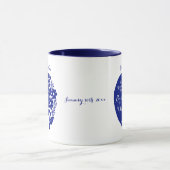 Lung Transplant Wildblume Atem des Lebens Custom Tasse (Zentrum)