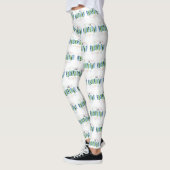 Lung Transplantat Empfänger Retro Style Leggings (Links)
