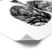 Lung Tree Air Breathe Atmung Fotosynthese Tre Poster (Ecke)