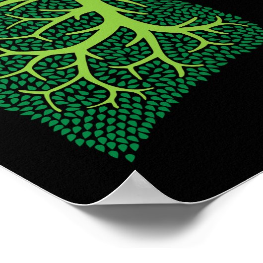 Lung Tree Poster (Ecke)