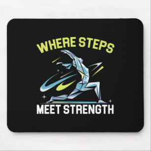 Lunge-Übung Bodybuilding Fitness Workout Gym 2 Mousepad