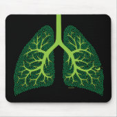 Lungen-Baum Mousepad (Vorne)