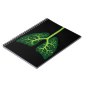 Lungen-Baum Notizblock (Linke Seite)