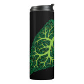 Lungen-Baum Thermosbecher (Nach links gedreht)