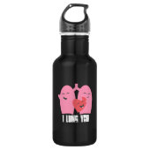 Lungen des Atmungstherapeut-I der Lungen-U Edelstahlflasche (Vorderseite)