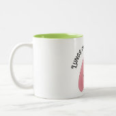 Lungen für Leslie Zweifarbige Tasse (Links)