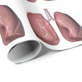 Lungen Geschenkpapier (Rolleneckpunkt)