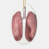 Lungen Keramik Ornament (Links)