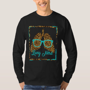 Lungen Nerd Atmungstherapeut Atmungstherapie T-Shirt