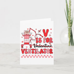 Lungen-Squad-Valentinstag-Atmungstherapeut Pulmono Karte