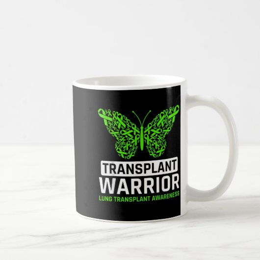 Lungen-Transplantations-Überlebender Kämpfer Lunge Kaffeetasse (Rechts)