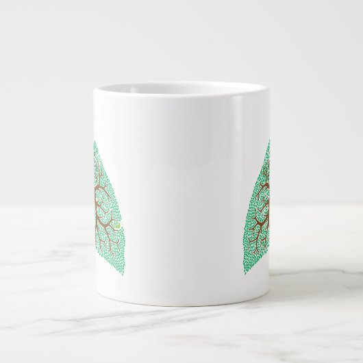 Lungenbaum Jumbo-Tasse (Vorderseite)