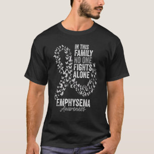 Lungenemphysem-Bewusstseinsmonat Schmetterlinge We T-Shirt