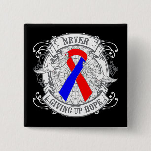 Lungenfibrose, die nie Hoffnung aufgibt Button
