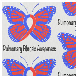 Lungenfibrosen-Bewusstseins-Schmetterling Stoff
