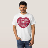 Lungenfibrosen-Bewusstseins-T - Shirt (Vorne ganz)