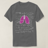 Lungengleichungen der Lung T-Shirt (Design vorne)