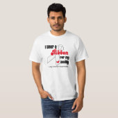 Lungenkrebs-Band (Vati) T-Shirt (Vorne ganz)
