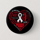 Lungenkrebs-Bewusstsein Button (Vorderseite)