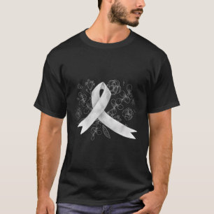 Lungenkrebs Bewusstsein getragen weiß für Lungenkr T-Shirt