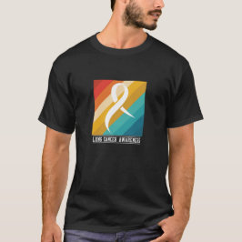 Lungenkrebs-Bewusstseinsbildung T-Shirt