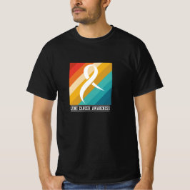 Lungenkrebs-Bewusstseinsbildung T-Shirt