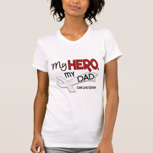 Lungenkrebs MEIN HELD MEIN VATER 42 T-Shirt
