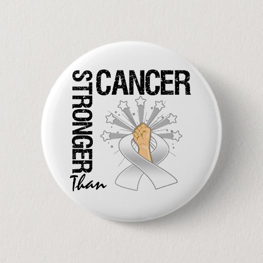 Lungenkrebs - Stärker als Krebs Button (Vorderseite)