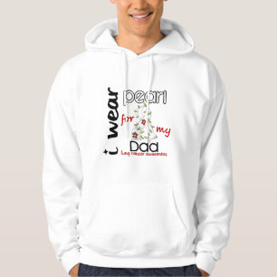 Lungenkrebs TRAGE ICH PERLE FÜR MEINEN VATER 43 Hoodie