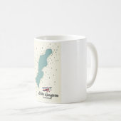 Lungern-Schweiz-Karte Kaffeetasse (VorderseiteRechts)
