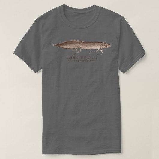 Lungfish Protopterus Aquarium Monster Fisch Hüter T-Shirt (Design vorne)